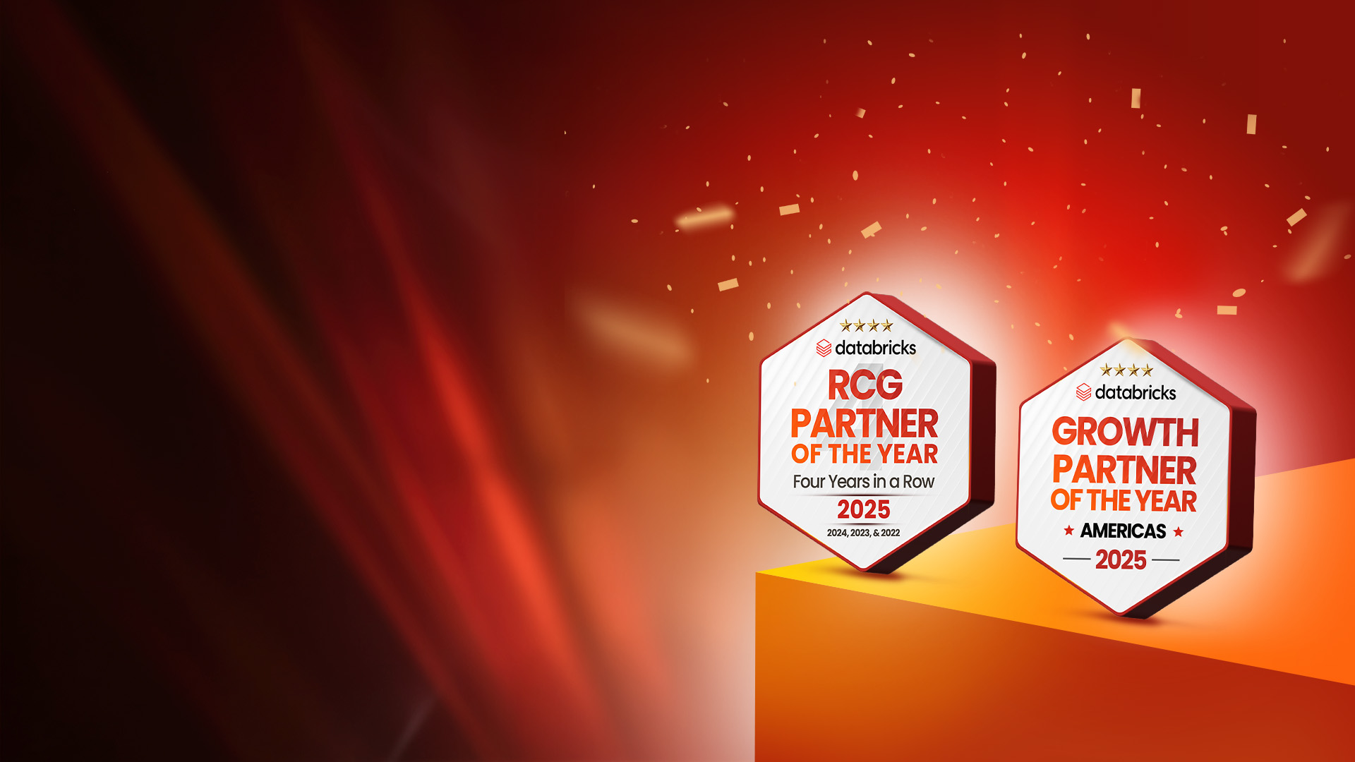 Tredence is the <span style="color: #fac67b;">Databricks 2025 Americas Growth</span> Partner of the Year & <span style="color: #fac67b;">RCG Partner of the Year</span>
