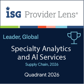 ISG Provider Lens 2026 &mdash; Leader, Specialty Analytics and AI Services