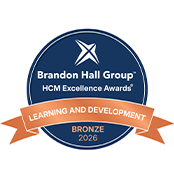 Brandon Hall Group HCM Excellence Award, Learning and Development, Bronze 2026