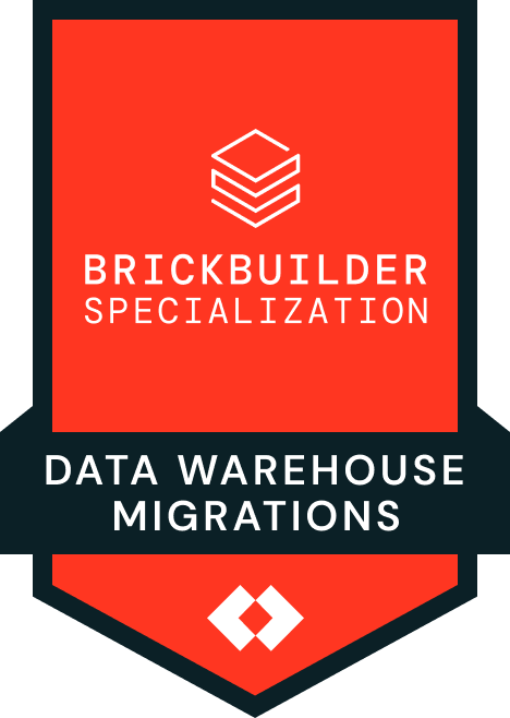 Databricks Brickbuilder Specialization - Data Warehouse Migrations