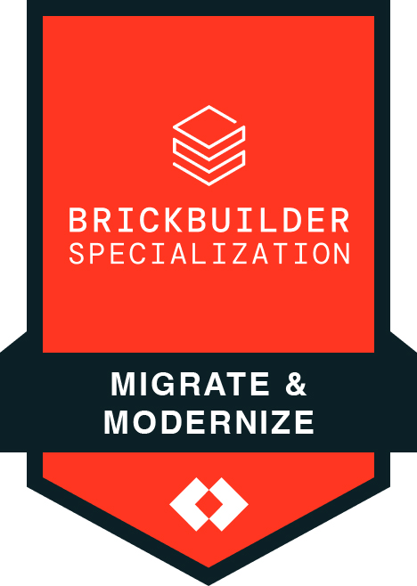 Databricks Brickbuilder Specialization - Migrate & Modernize